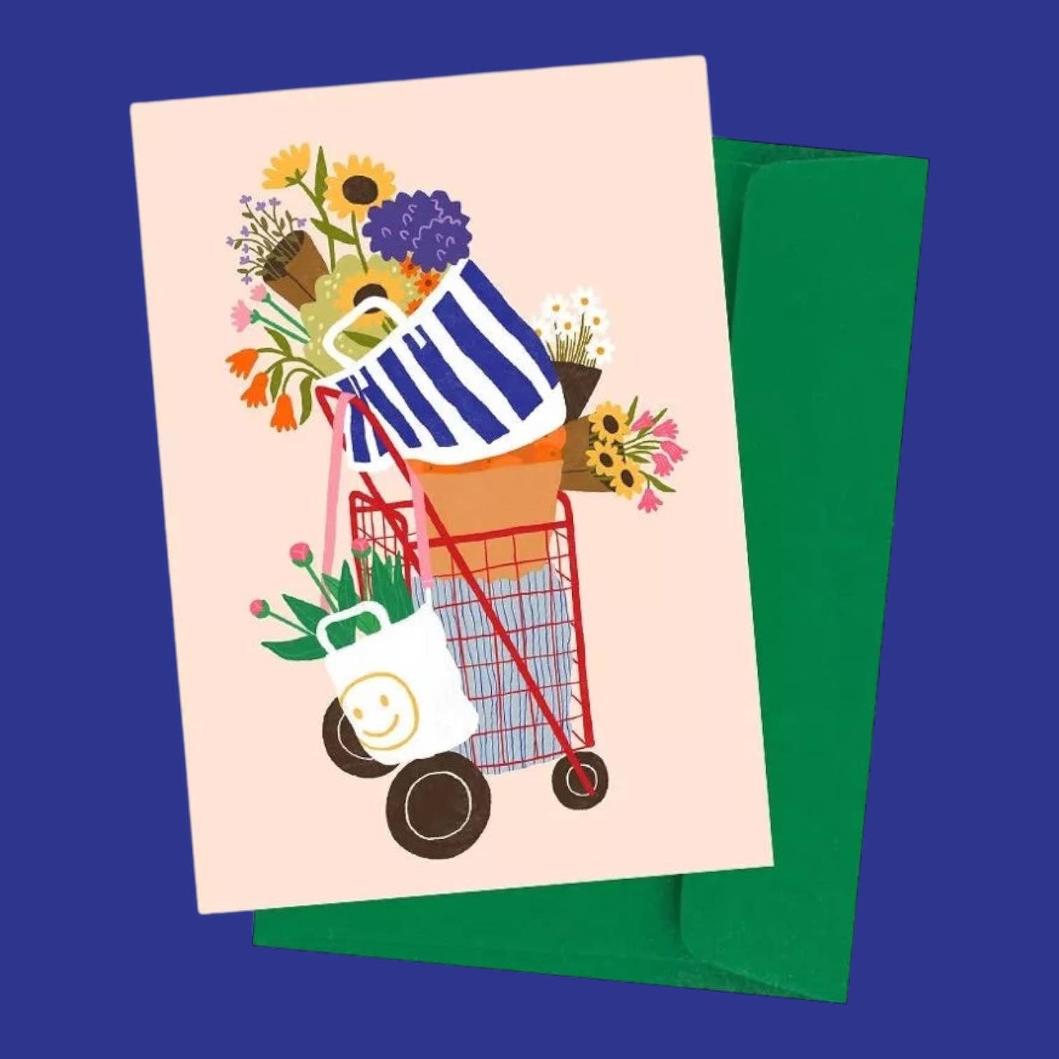 POSE - Wholesale Postcard - Postcard Flower Market0