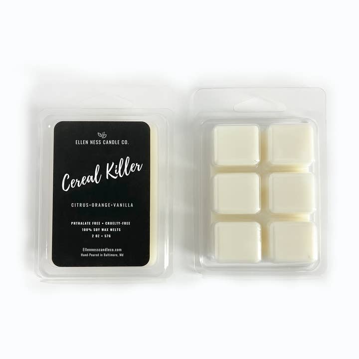 Cereal Killer Wax Melt for wholesale by Ellen Ness Candle Co