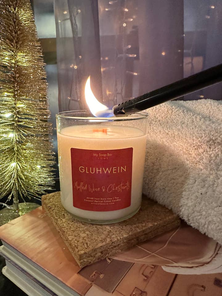 Gluhwein Candle for wholesale by My Soap Bar