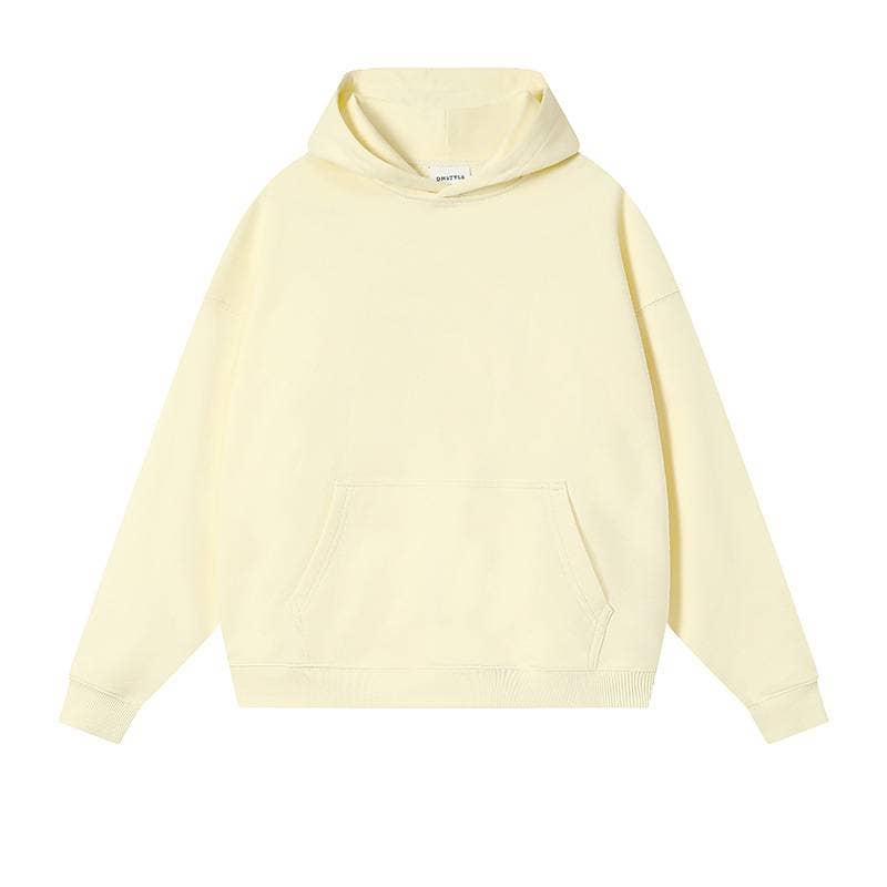 Rosa Clothing - Wholesale Hoodie - Women's - Plain basic oversized hoodie with Multi-color2