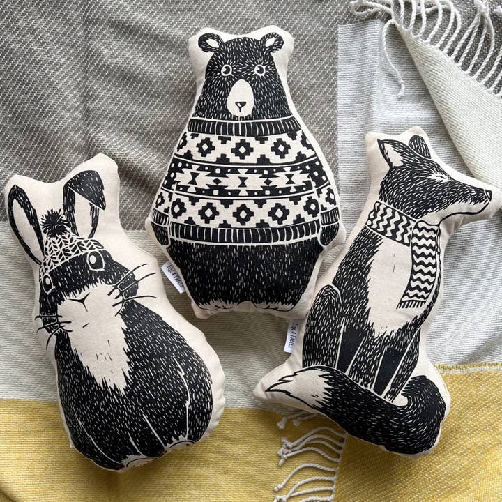 Fox & Fables - Wholesale Throw/Decorative Pillow - Printed Pillows - Woodland Animals