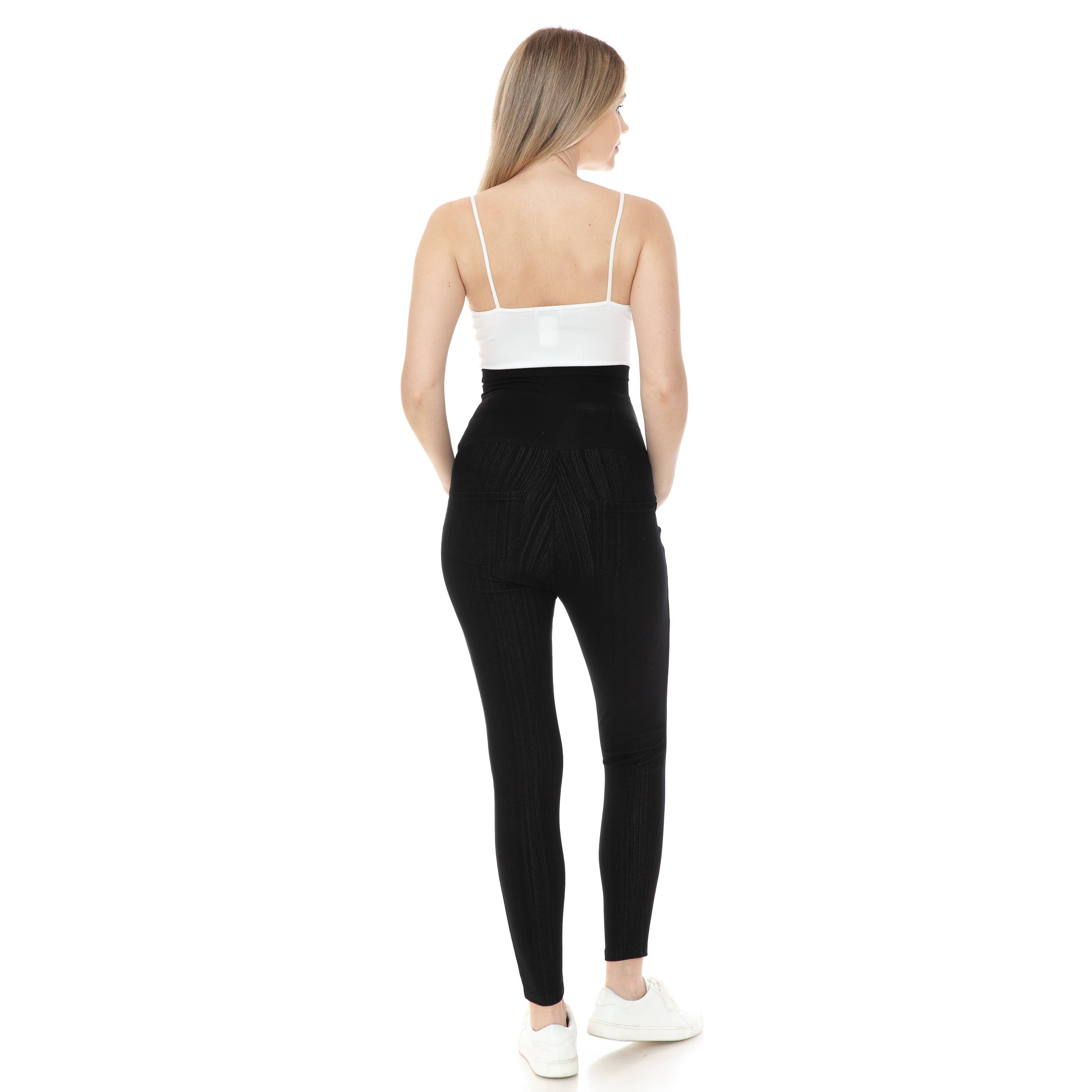 Leggings Depot - Vendita all'ingrosso Pantaloni - Premaman - Jeggings premaman con cintura elastica2
