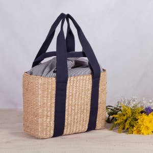 Straw Bags for Summer - Madison to Melrose