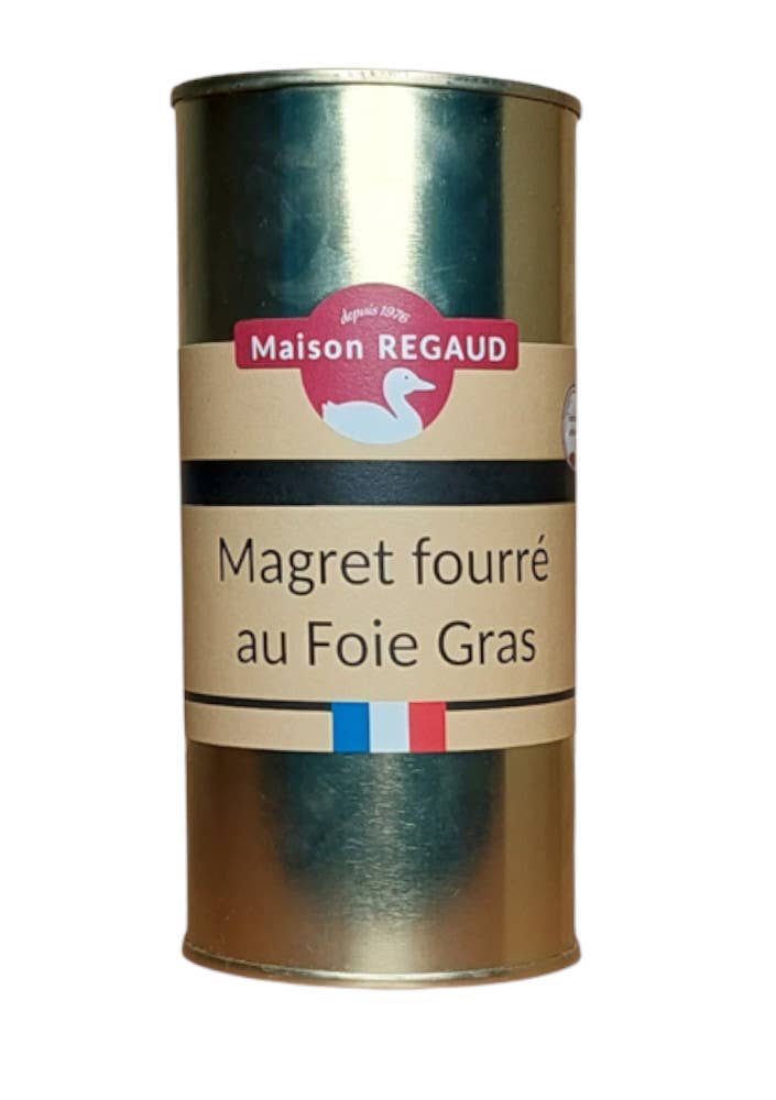 Maison Regaud - Wholesale Shelf Stable Prepared Meal - Magret stuffed with foie gras 520 G1