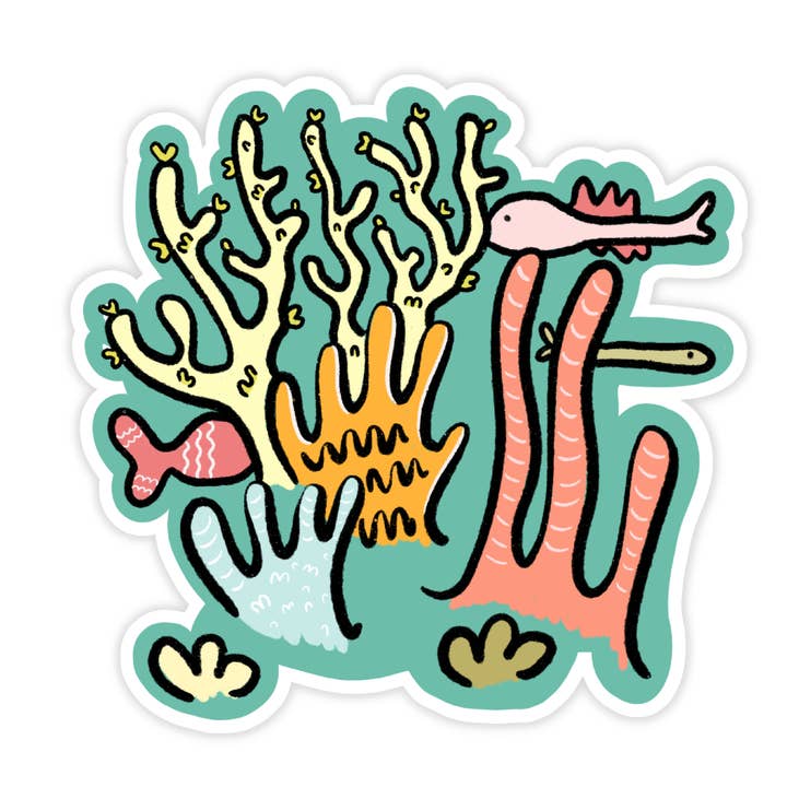 Under The Sea Sticker for wholesale by Tiny Plant Market