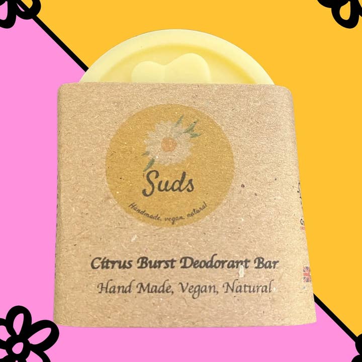 Barra Desodorizante Burst Citrus por atacado de Suds