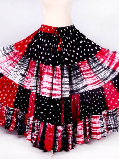 Jaipur Fusion Rock rot/schwarz für den Großhandel von Senoritas Tribal Designs