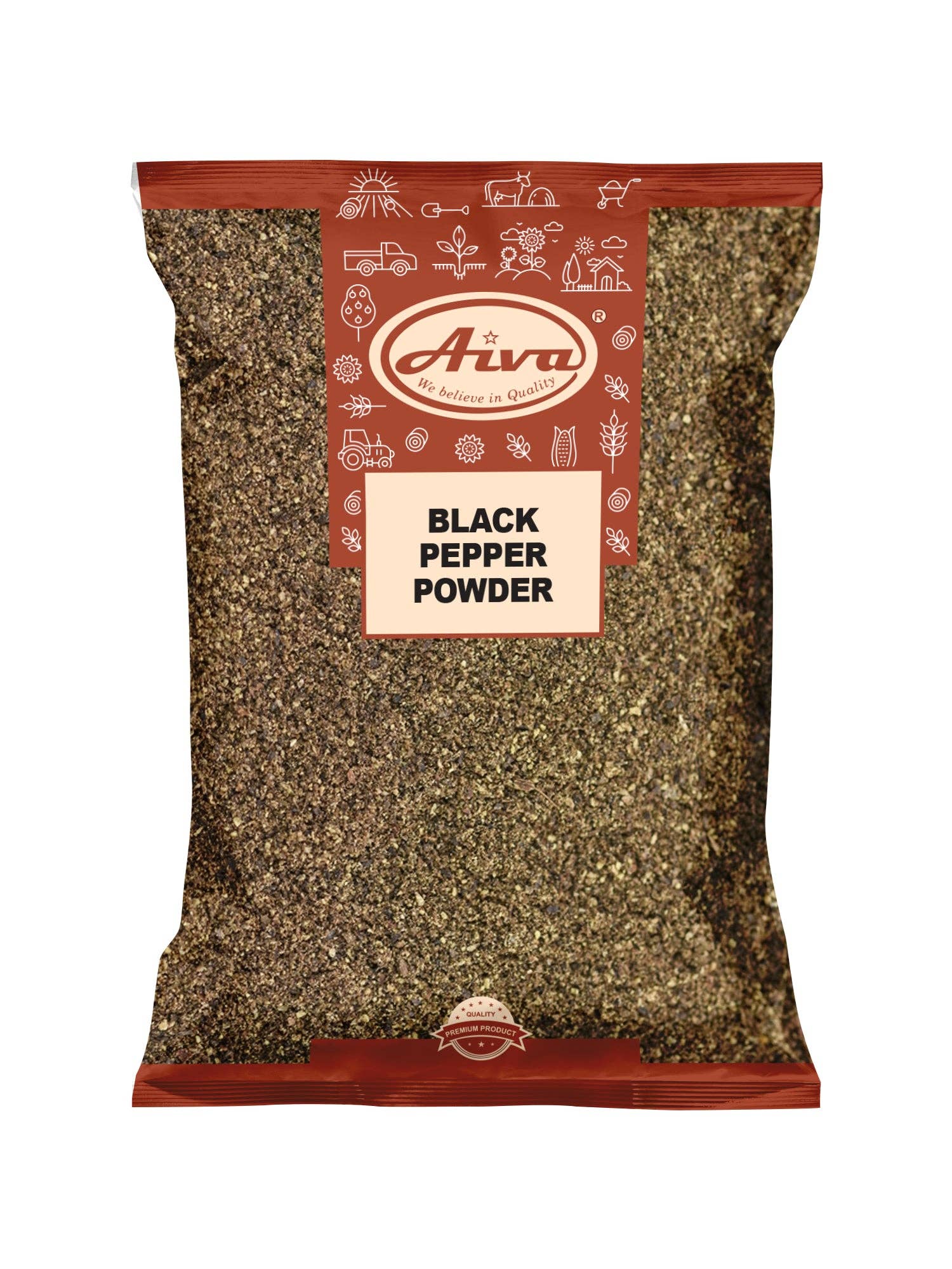 Aiva Products - Wholesale Dried Spice - Black Pepper Coarse Ground1