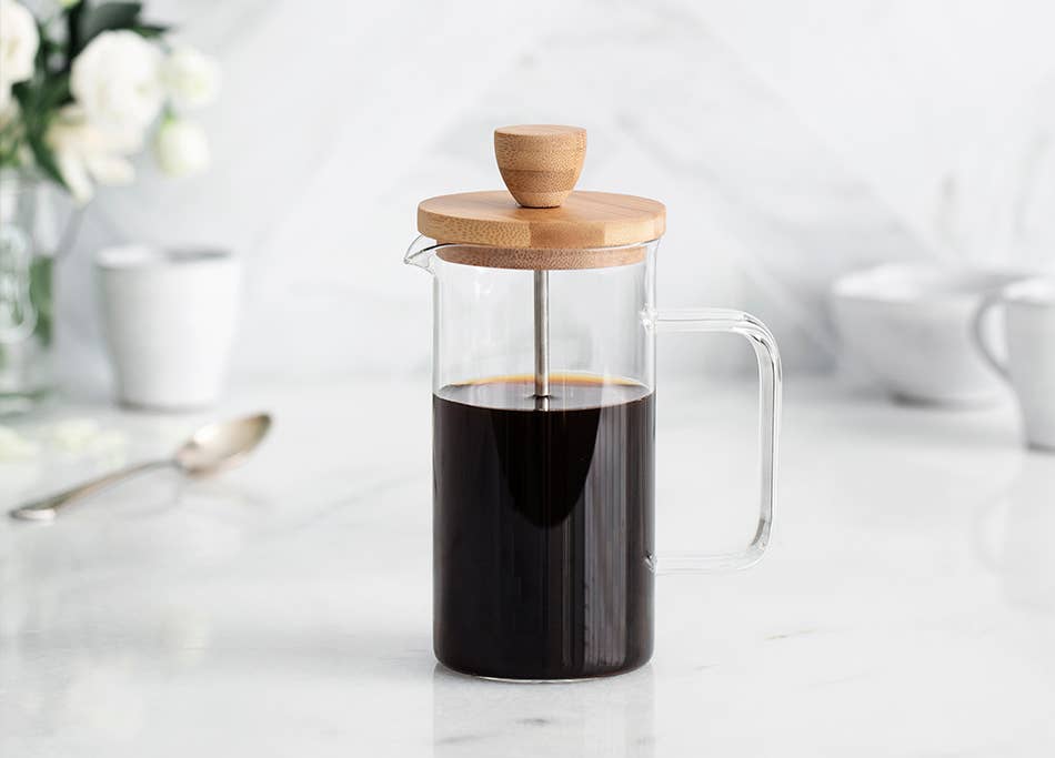 LACOR MENAJE PROFESIONAL S.L. - Vendita all'ingrosso Macchine per il caffè - Caffettiera a stantuffo in legno1