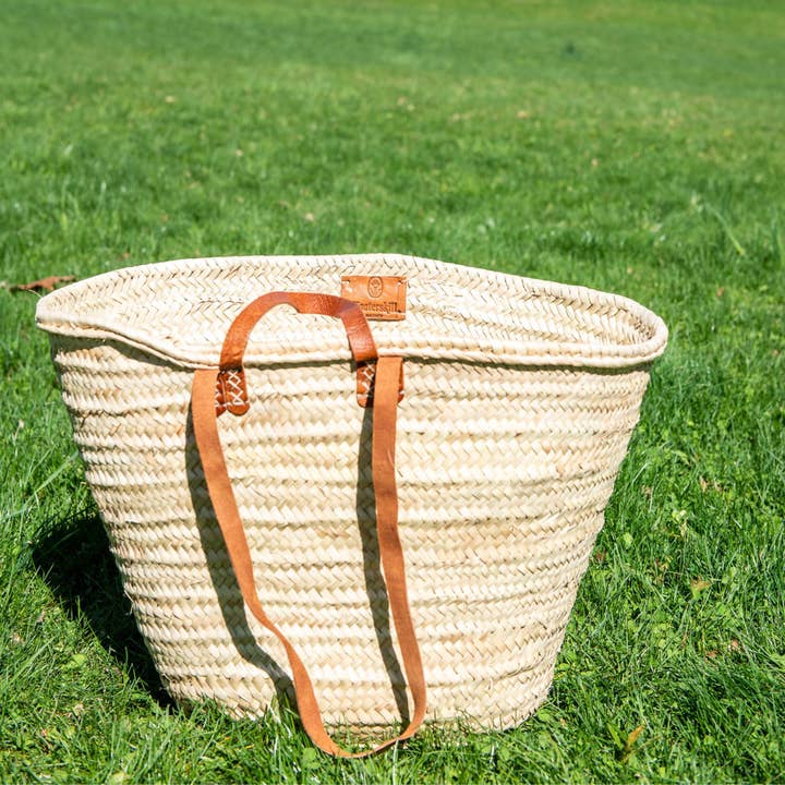 Kaaterskill Market - Wholesale Beach Bag - Parisian Farmer's Market Tote Basket7