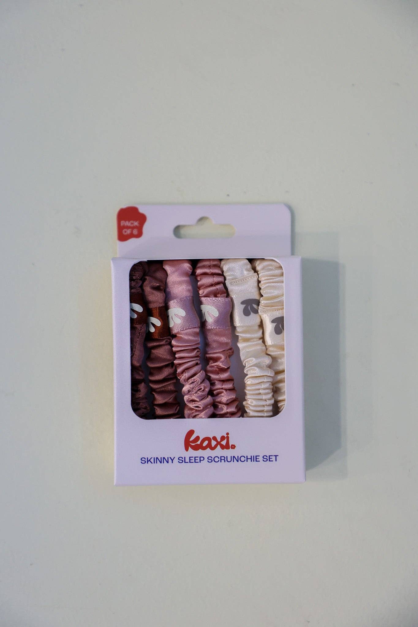 KAXI - Wholesale Scrunchie - Women's - SKINNY SATIN SLEEP SCRUNCHIE SET1