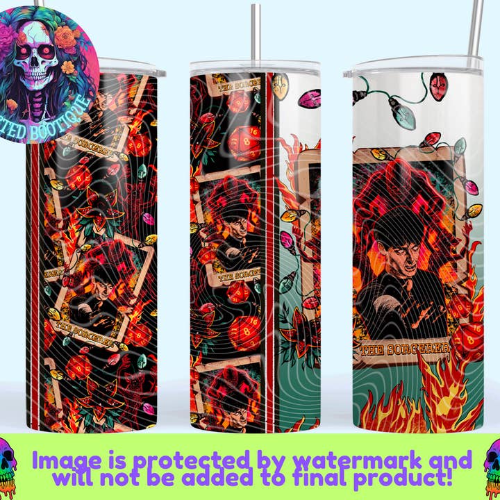 Will The Sorcerer Tumbler for wholesale by Twisted Bootique