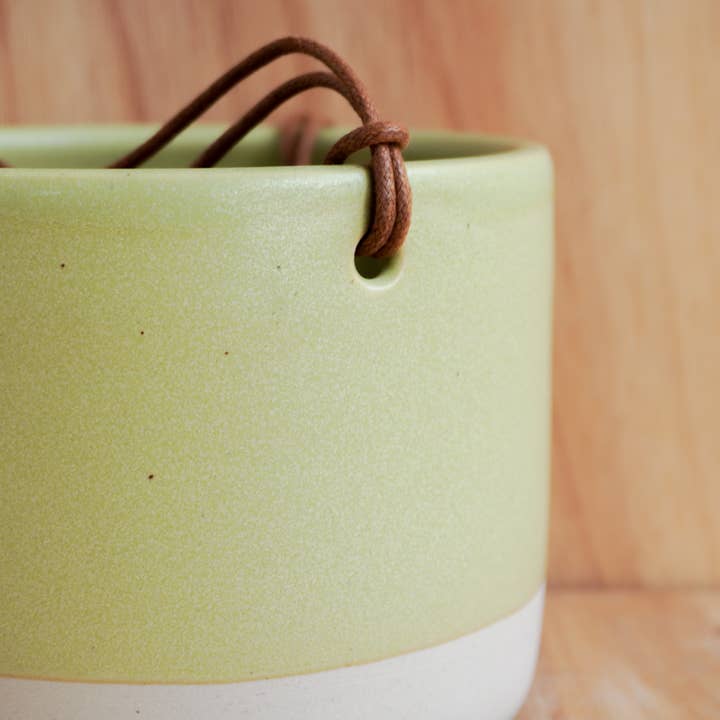 Shelby Page Ceramics - Wholesale Hanging Planter - Hanging Planter - Core Glazes14