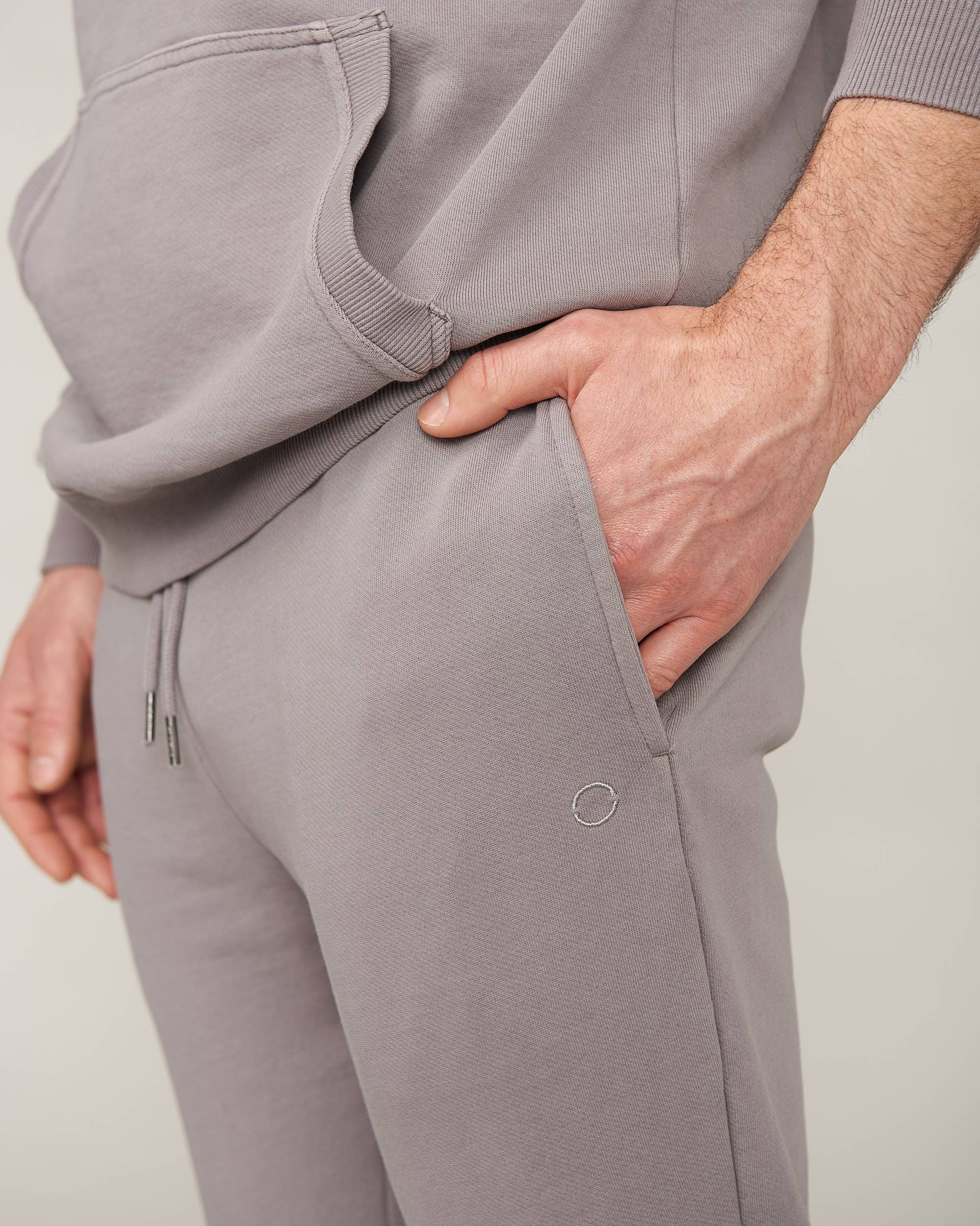 Tourn - Wholesale Athletic Sweatpants/Joggers - Men's - Miles French Terry Cloud Grey Jogger1