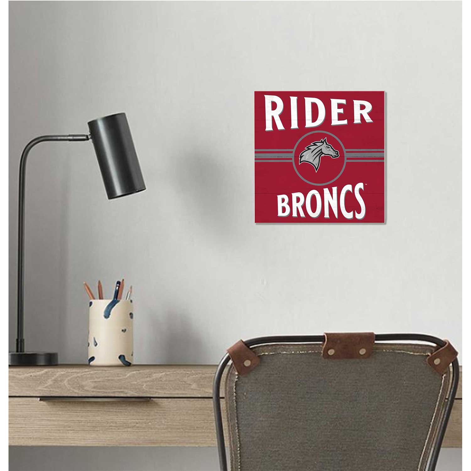 KH Sports Fan - Wholesale Sign - 10x10 Retro Rider Broncs1