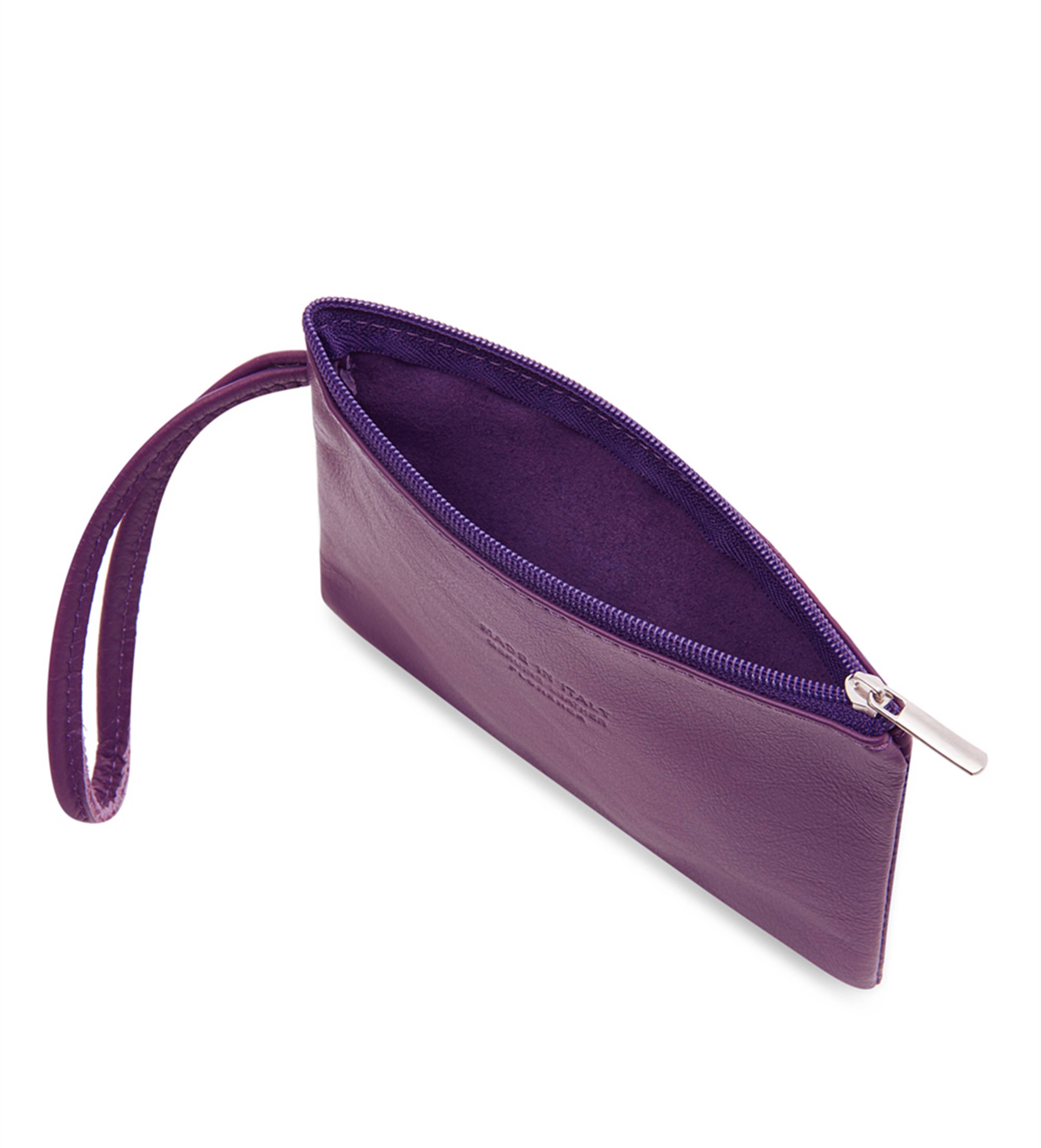 MONTTE DI JINNE – wholesale Wristlet – Italian Handmade Soft Leather Wristlet Coin Purse14