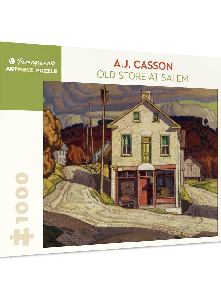 A.J. Casson: Old Store at Salem 1000-piece Jigsaw Puzzle for wholesale by Pomegranate