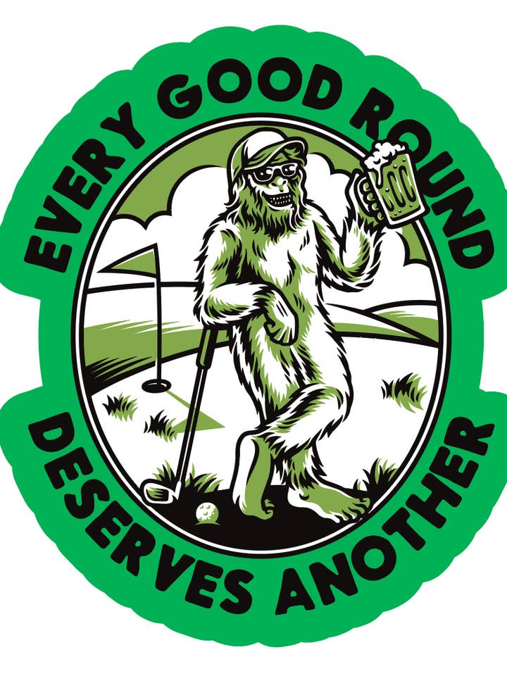 Good Round Sticker for wholesale by Last Call Co.