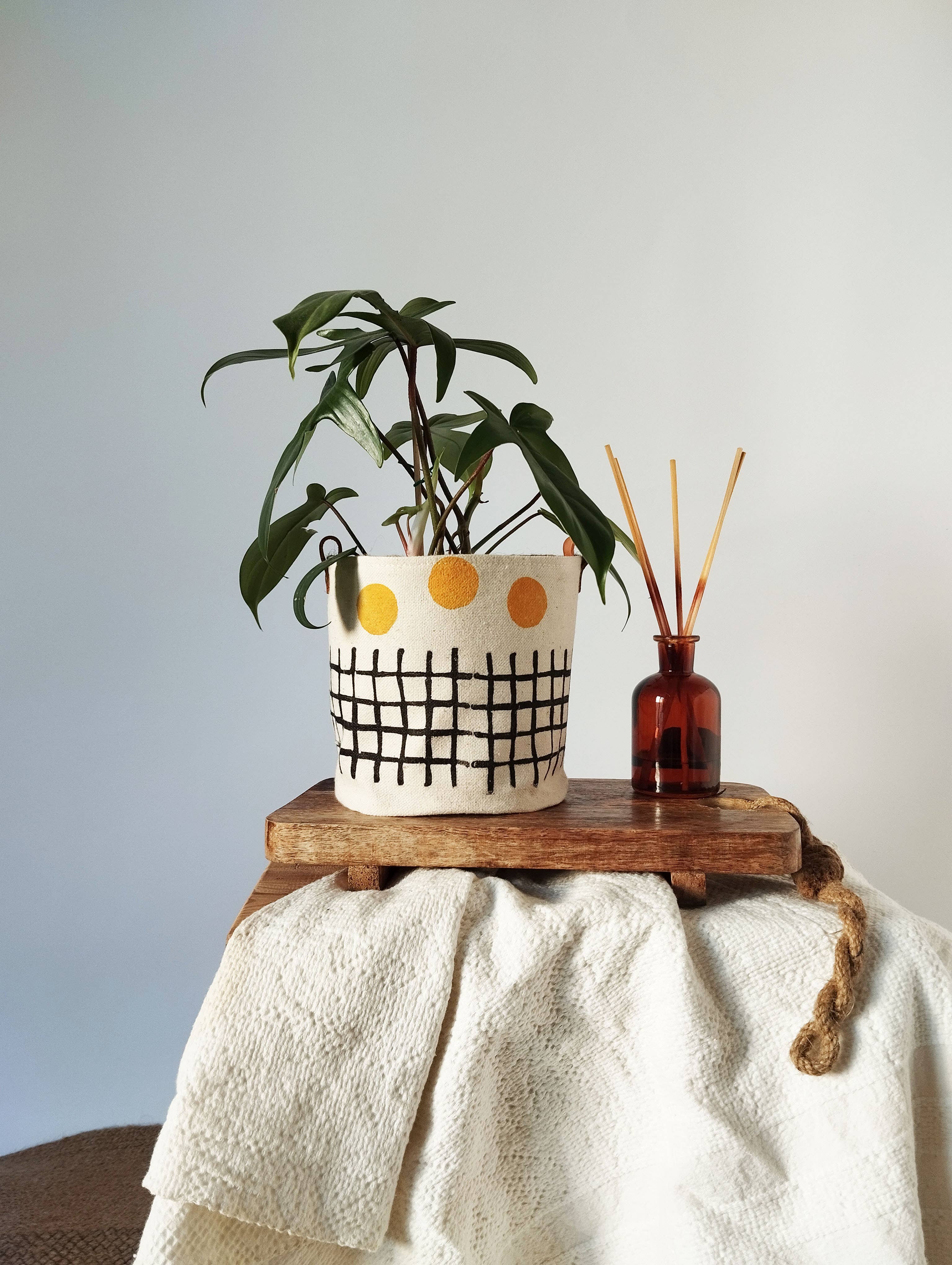 The Ink Job - Wholesale Plant Pot - Minimal Fabric Planter