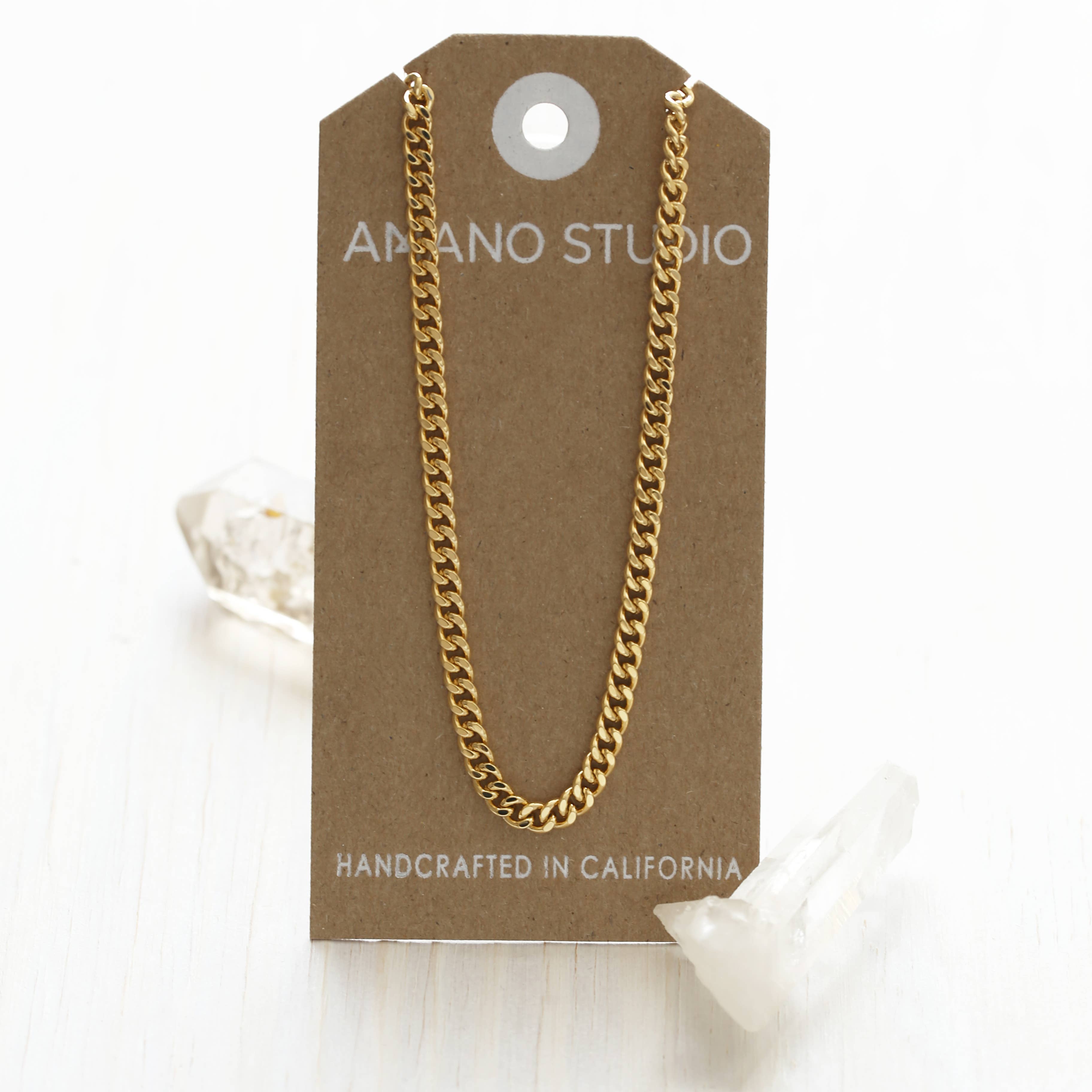 Amano Studio - Wholesale Link & Chain Necklace - Cuban Chain Necklace2