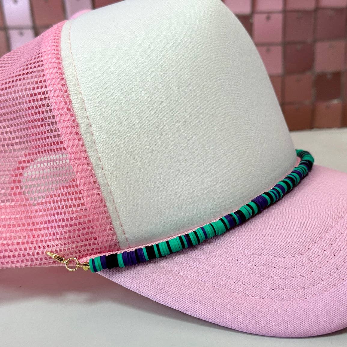 Shop Hotline - Wholesale Hat Accessory - Women's - Clay Bead Hat Chains10