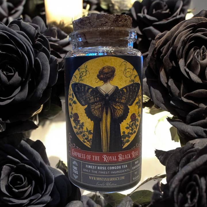 Montana Farmacy - Wholesale Loose Tea - Empress of the Royal Black Roses Finest Congou Vintage Tea 6