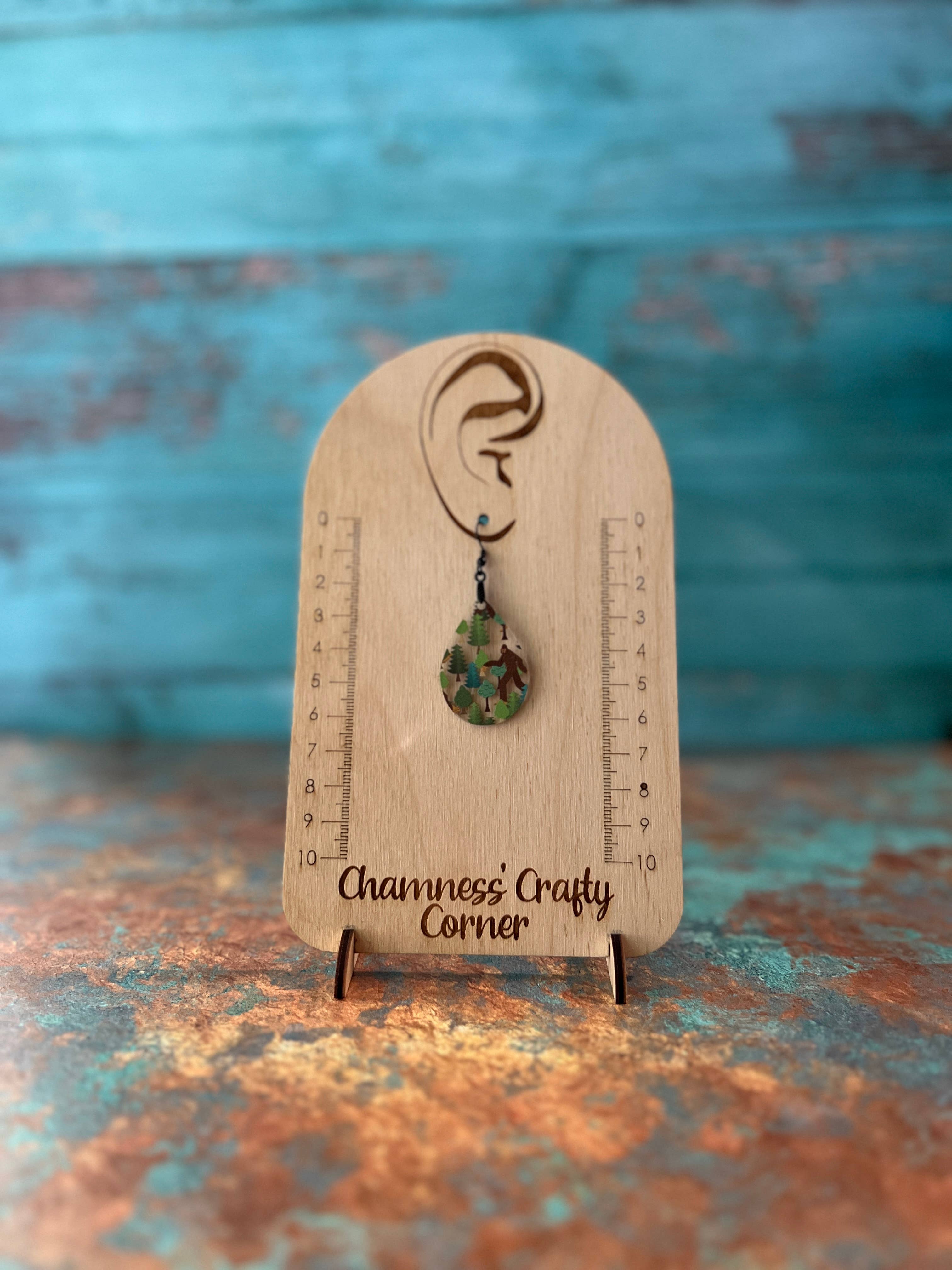Chamness' Crafty Corner - Wholesale Dangle Earrings - Bigfoot Earrings5