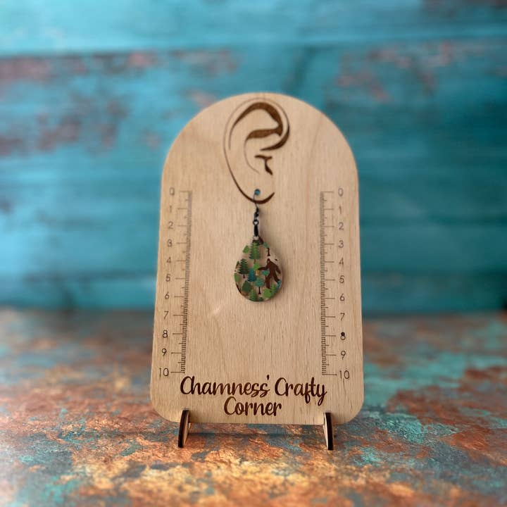Chamness' Crafty Corner - Wholesale Dangle Earrings - Bigfoot Earrings5