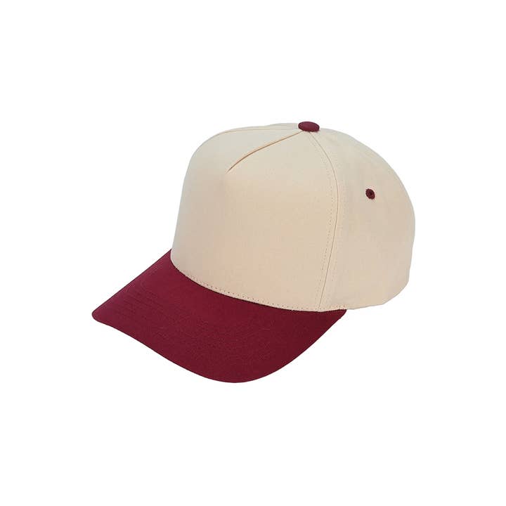 Hana - Wholesale Baseball Cap - Women's - C.C Two Tone Canvas Trucker Hat Baseball Cap