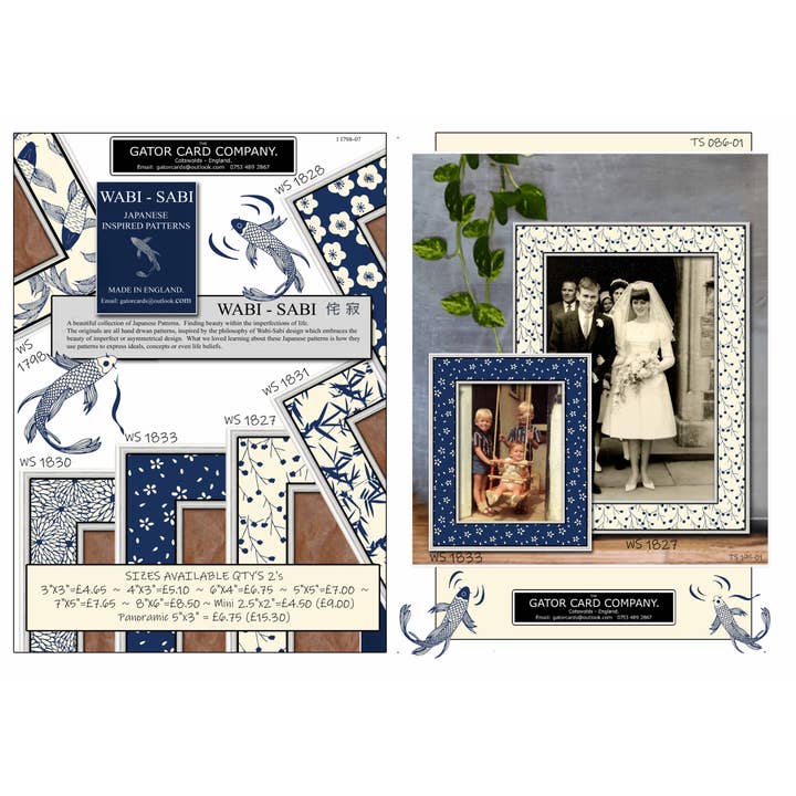 Gator cards – wholesale Picture frame – 1827 Wabi Sabi 8"x6^ Photo Frame,1