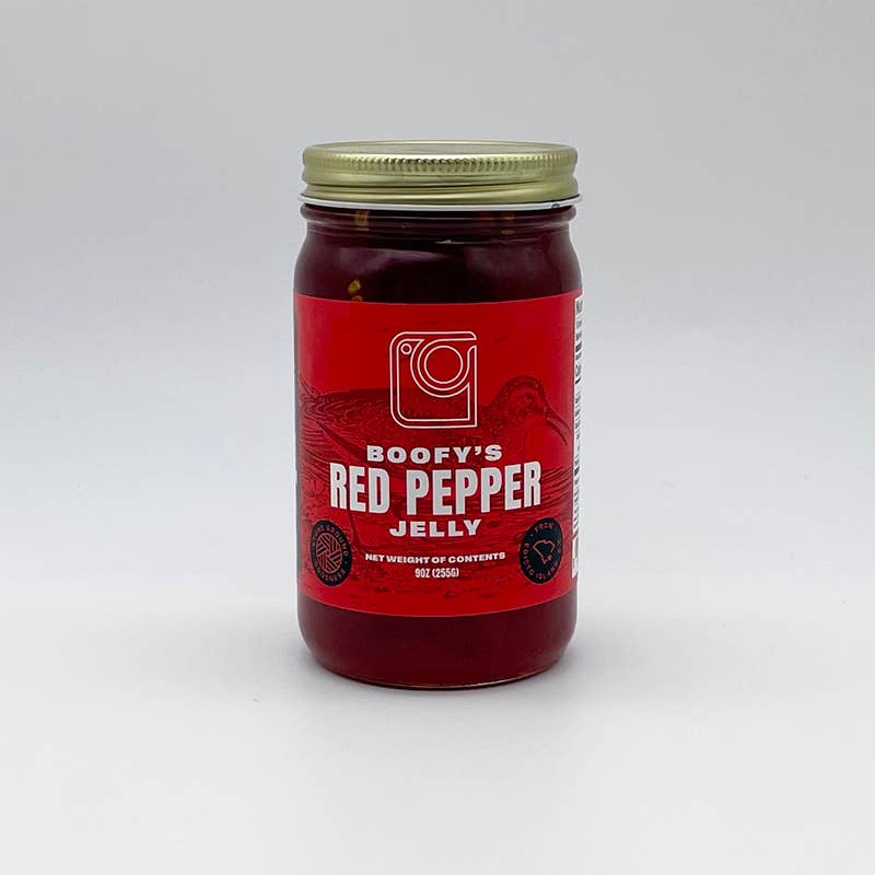 Marsh Hen Mill - Wholesale Jam/Jelly - Red Pepper Jelly 9 oz (12 Pack Case)0