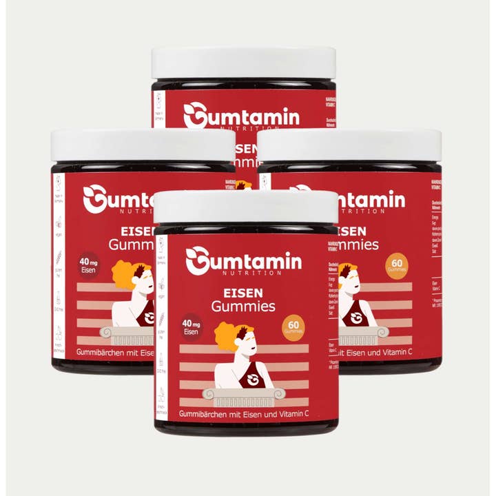 Gumtamin Nutrition - Vendita all'ingrosso Vitamine/integratori orali - Gummies al ferro con vitamina C3