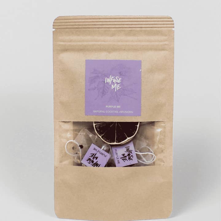 Infuse Me – Mistura de coquetel/xarope por atacado – Kit de infusão para coquetel e mocktail - Purple Me (2 unidades)1