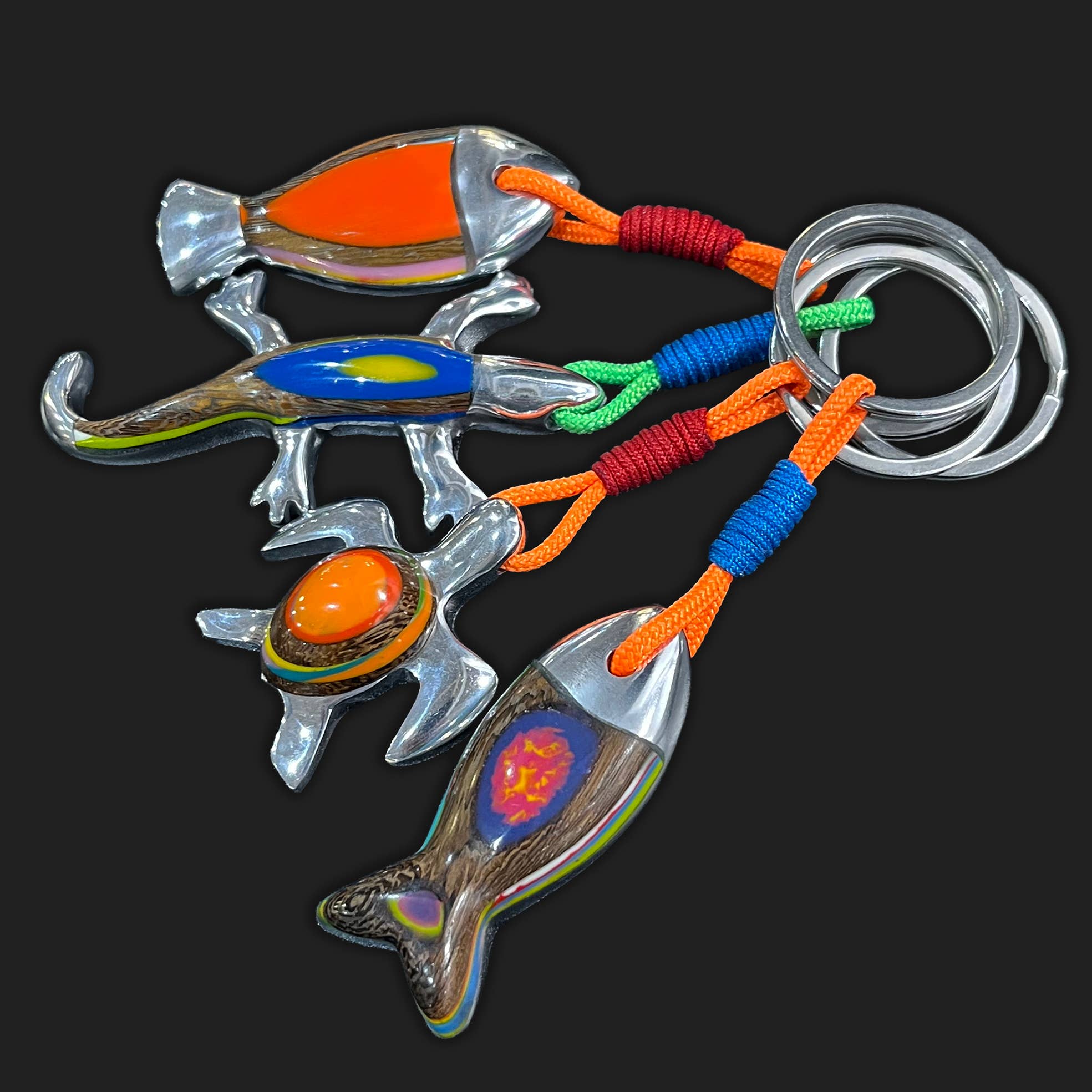 Ernesto de Barcelona – Engroshandel Nøglering - Unisex – 100 pakke med nøglekæder IBIZA11