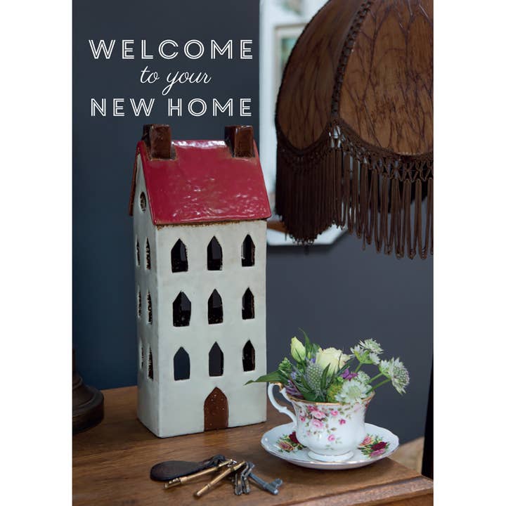 New Home Card - Ceramic Model House for wholesale by Leonard Smith