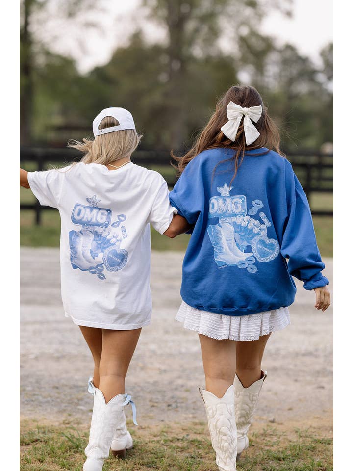 Girl Tribe Co - Wholesale Graphic Sweatshirt - Women's - Am I Okay? Sweatshirt2