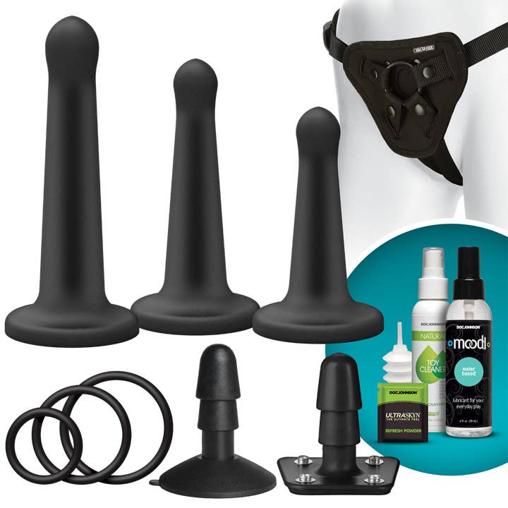 TTM Wholesale - Wholesale Sex Toy - Doc Johnson Vac-U-Lock Silicone Pegging Set2