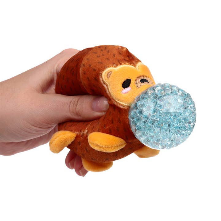 Puckator Ltd – wholesale Stress relief ball/dough – Queasy Squeezies Adoramals Garden Plush Squeezy Toy4