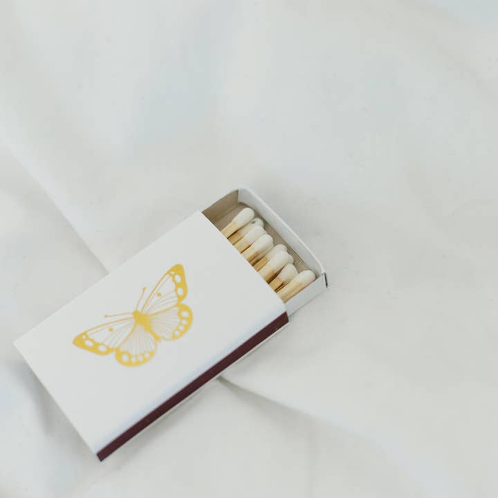 Studio Portmanteau - Wholesale Matches - Butterfly Matchbox | Pollinator Matchbook | Pretty Matches