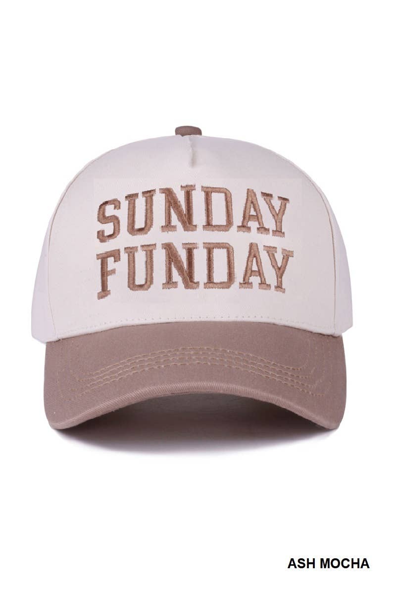 Vanilla Monkey - Vente Casquette de baseball – femme - Casquette en coton bicolore Sunday Funday0