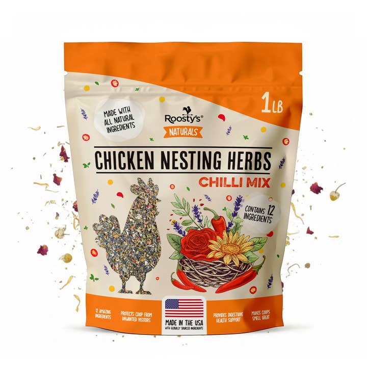 Chicken Nesting Herbs - Chili Mix | 1LB Pouch and other Purchase Wholesale coops. Free Returns & Net 60 Terms on Faire trending on Faire.