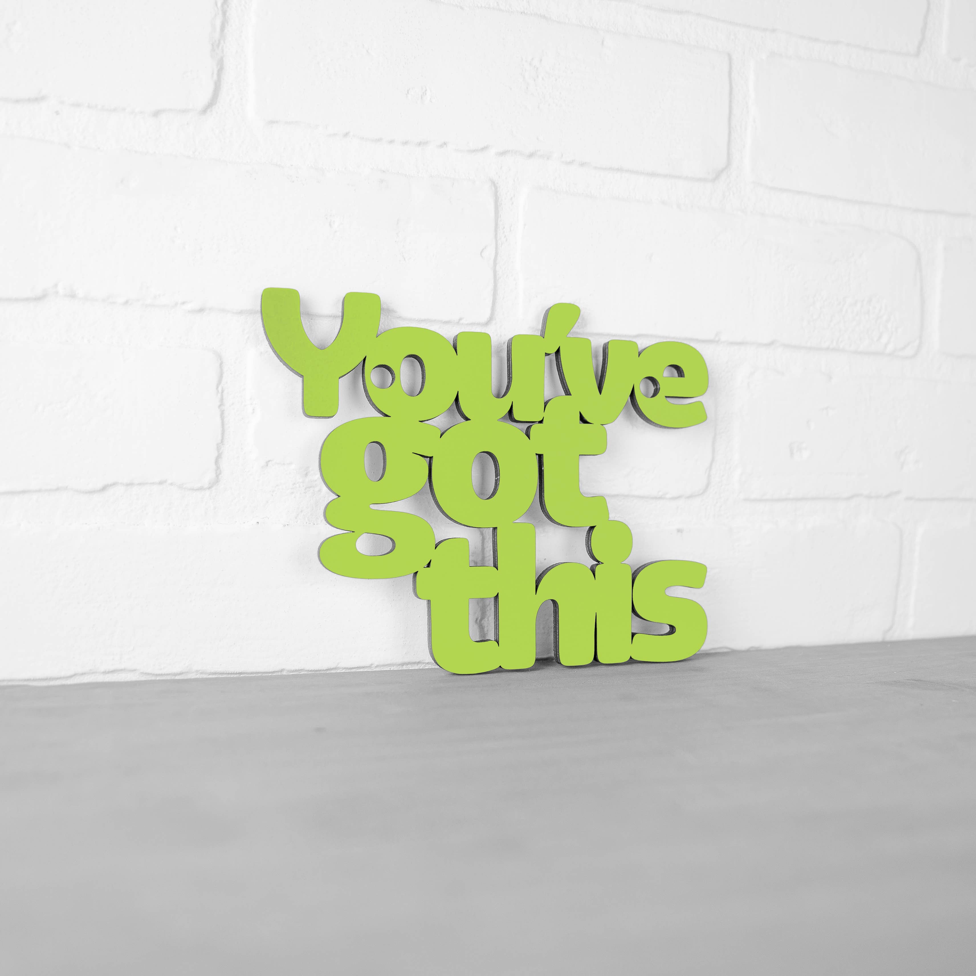 Spunky Fluff - Wholesale Wall Sign - You've Got This Inspirational Wood Wall Sign2