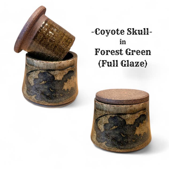 Burriera francese 'Keeper' con teschi per la vendita all'ingrosso da parte di High Country Art