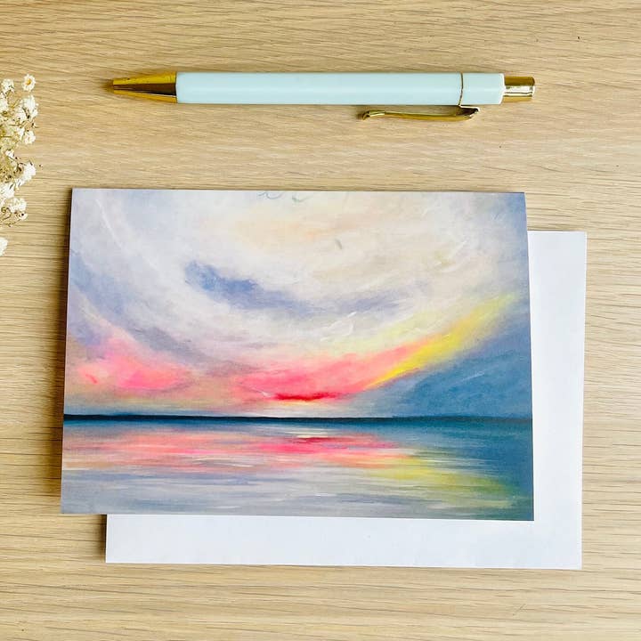 Beth Garner - Wholesale Everyday Greeting Card - Northumberland Coast Inspired Greeting Card0