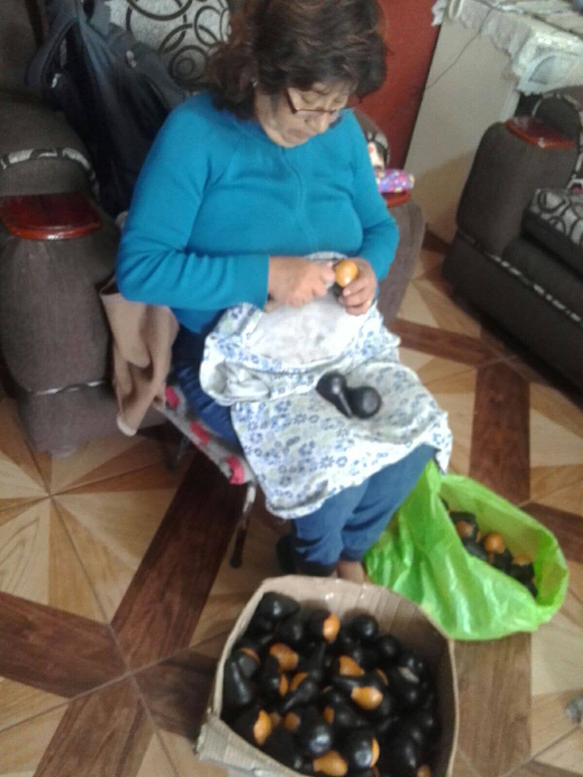 Blossom Inspirations - Vente Objets de décoration - Ornement gourde de Noël pingouin5