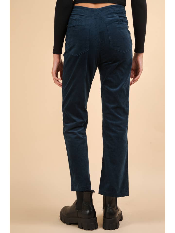 VERY J - Wholesale Pants - Women's - NP70562-Velvet Boot Cut Pants with Back Pockets16