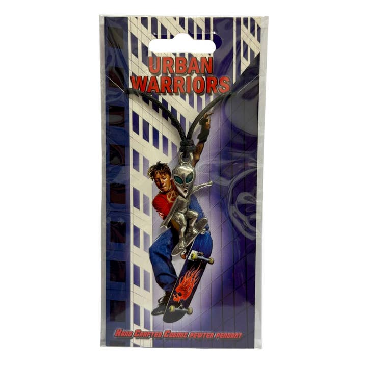 Magnum Force Mean Street Gothic Punk Pewter Necklace USA-DDP for wholesale by Myth & Magik - Silver Jewellery Cavern Wholesale