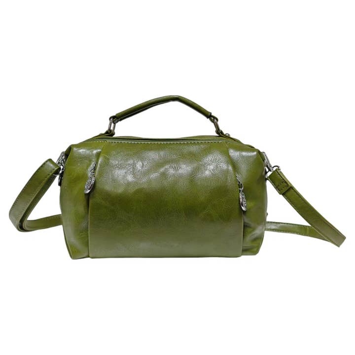 Superbia - Wholesale Crossbody Bag - Women's - Superbia Double Zipper Top Handle Bag Cross Body Bag-91342