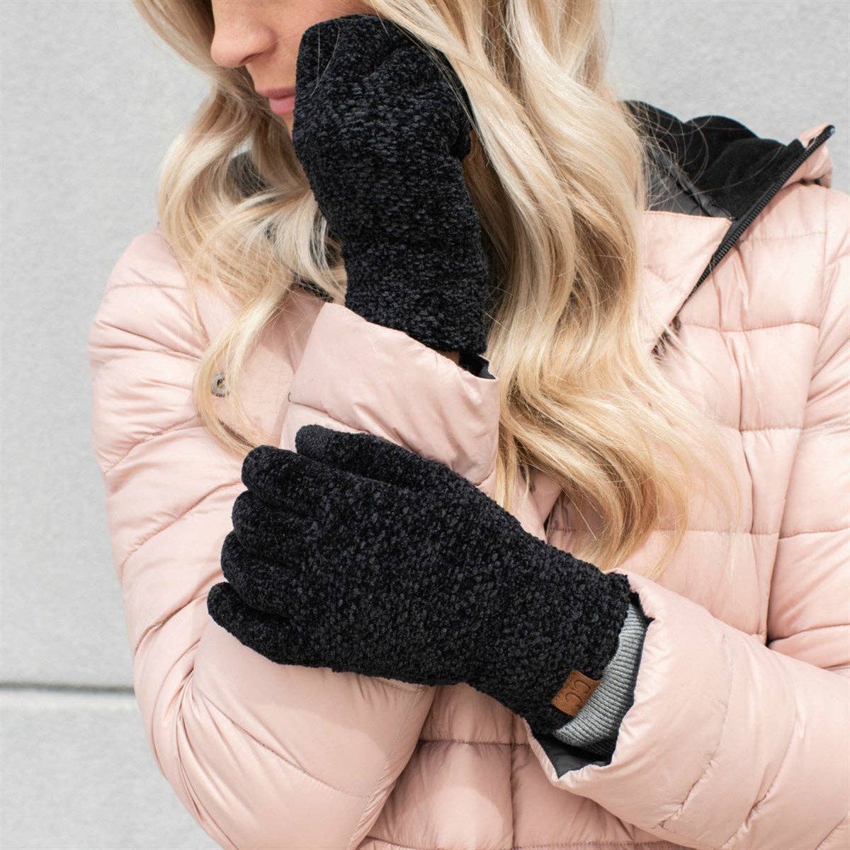 Truly Contagious - Wholesale Gloves - Women's - CC Chenille Touchscreen Glove ( G-9016 )18