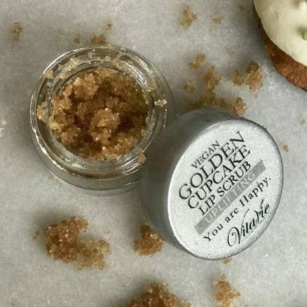 Vita Vibe Organics - Wholesale Lip Scrub/Polish - Hydrating Vegan Brown Sugar Lip Scrub0